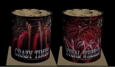 Pyrostar Steel wheel/ crazy times vuurwerk kopen in België